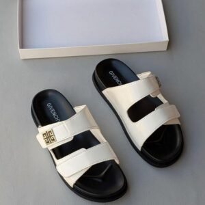 Ivory Luxe Comfort Slides