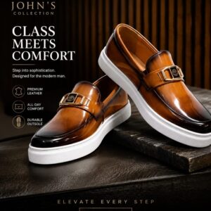 luxury wet look casuals
