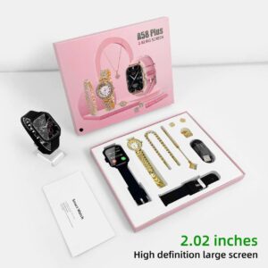 (A). LADIES SMARTWATCH SET A58 PLUS